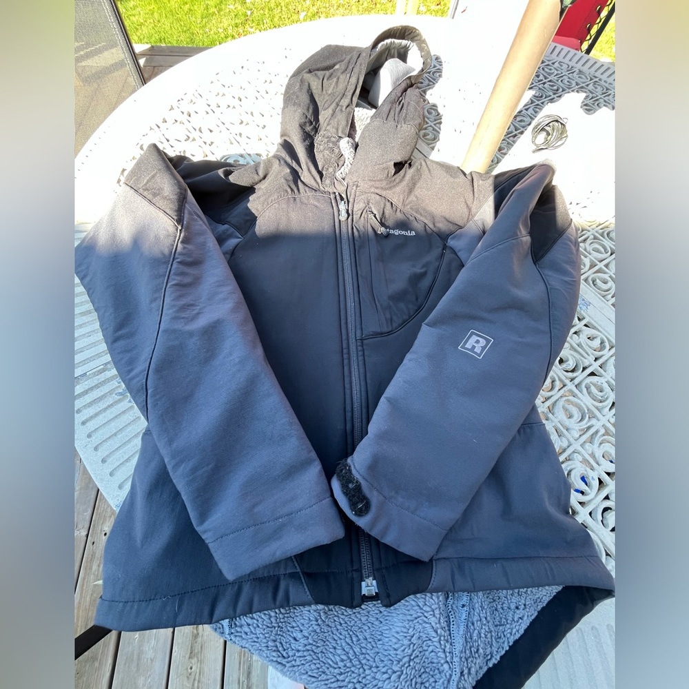 Patagonia Black and Gray Jacket